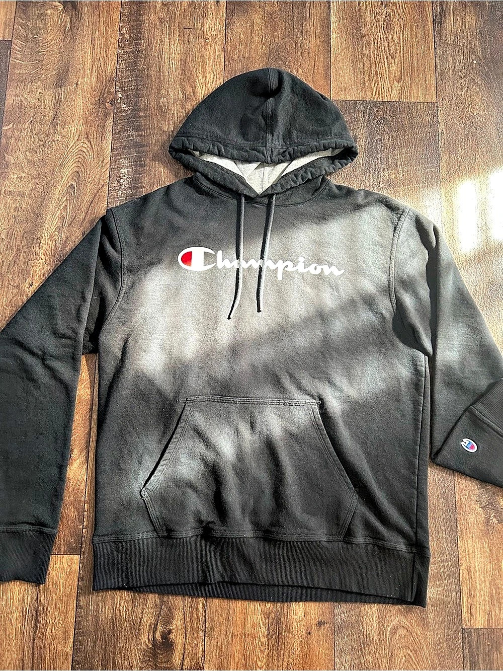 Champion L Pullover Fleece Hoodie Black